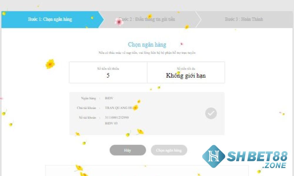 Nạp tiền Shbet - thao tác đơn giản, có tiền chơi ngay! 6 Nạp tiền thông qua ngân hàng cực kỳ đơn giản nhờ hệ thống kết nối