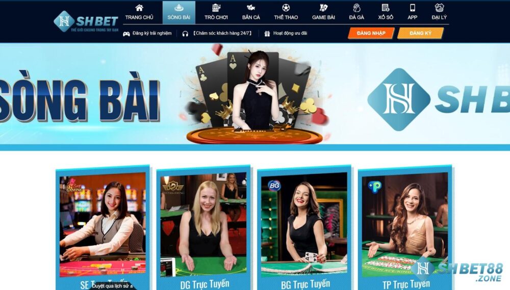 Shbet - Live casino Shbet giành nhiều phần quà hấp dẫn 5 Sân cược live casino Shbet mang đến trải nghiệm cược hoàn toàn mới và hiện đại