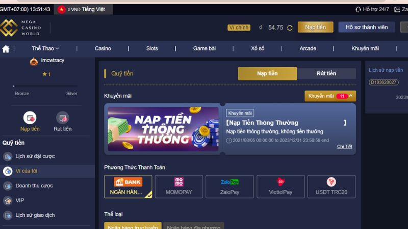 MCW Việt Nam - 10 lý do người chơi nên lựa chọn nhà cái 10 Hệ thống thanh toán